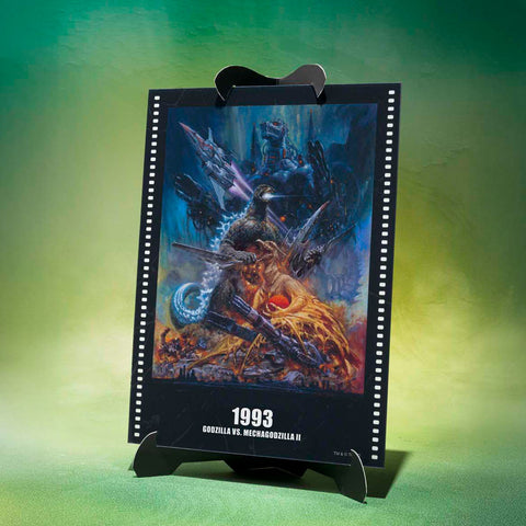 Godzilla VS. Mechagodzilla Ⅱ Poster Coloring Ver. Movie Graphic Plus S.H.MonsterArts Figure
