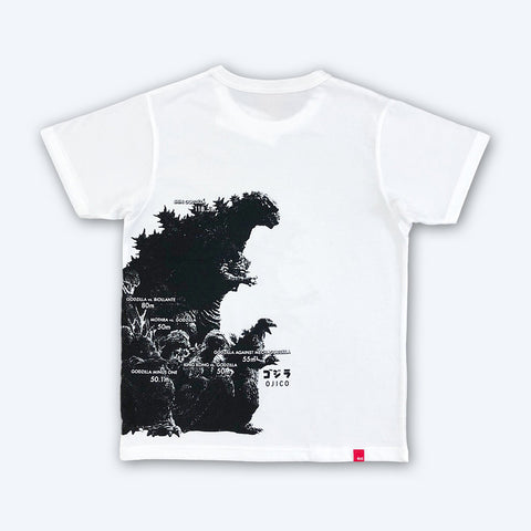 Godzilla | OJICO Collaboration T-Shirt “All-Star” White