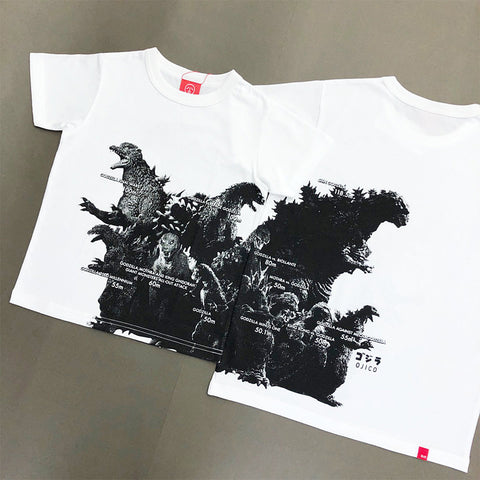 Godzilla | OJICO Collaboration T-Shirt “All-Star” White