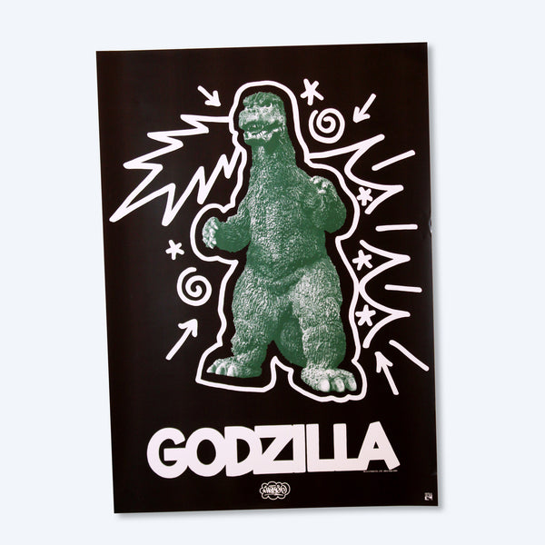 Godzilla the Art Eric Haze Godzilla 1975 Poster