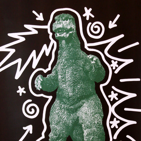 Godzilla the Art Eric Haze Godzilla 1975 Poster