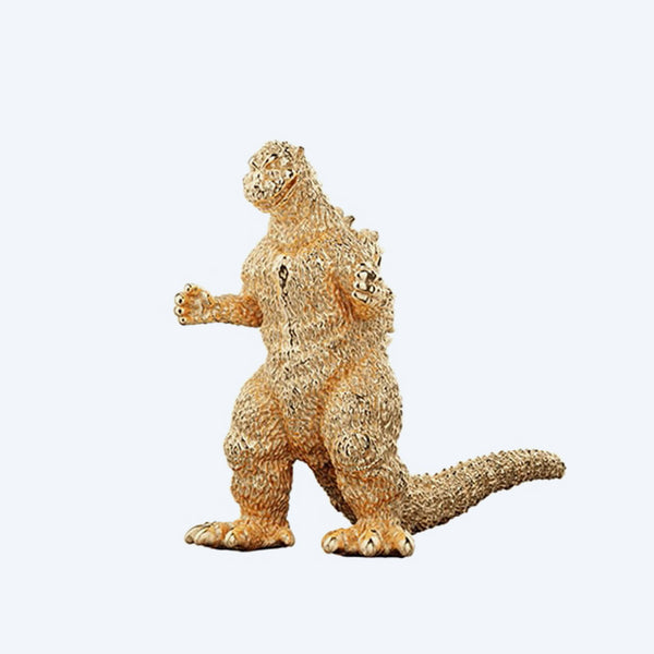 Godzilla (1954) Minifigure Gold Model (18K Yellow Gold)