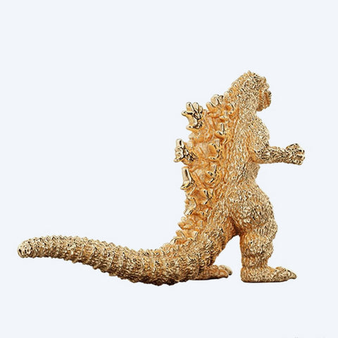 Godzilla (1954) Minifigure Gold Model (18K Yellow Gold)