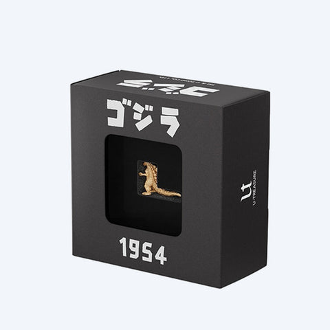 Godzilla (1954) Minifigure Gold Model (18K Yellow Gold)