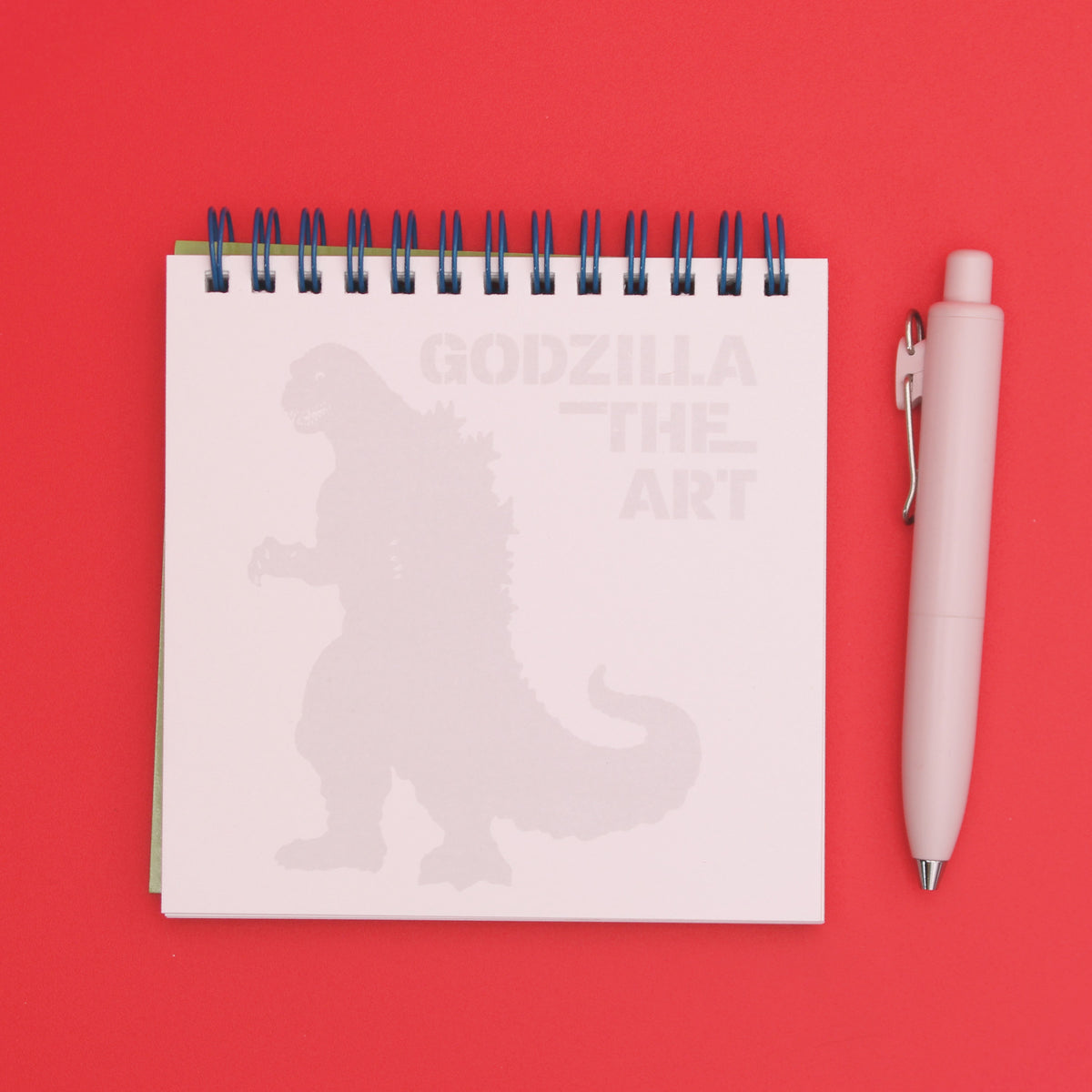 Godzilla the Art Green W-Ring Notebook