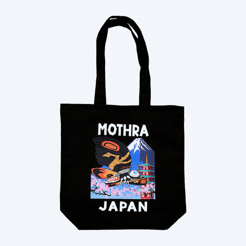 Mothra Black Tote Bag