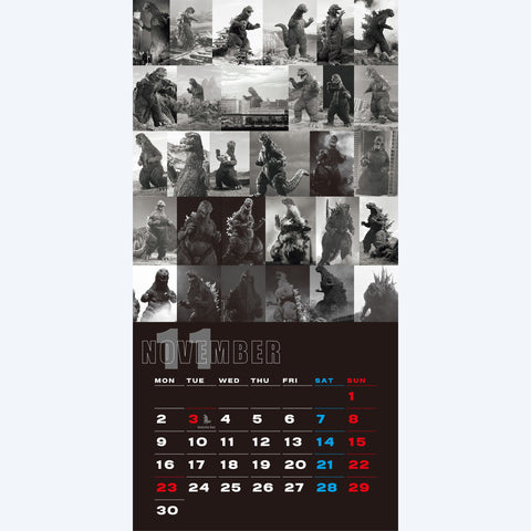 2026 Edition Godzilla Calendar