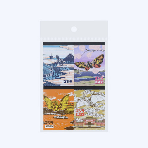 Mini Memo Pad Set - Mothra and Rodan