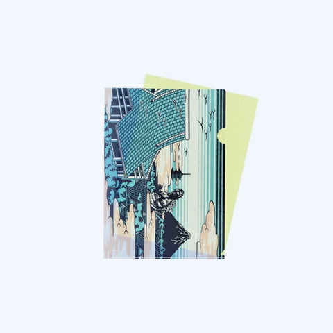 Godzilla Art Series Clear File Set 2pk - King Ghidorah