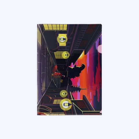 Godzilla Art Series Clear File Set 2pk - Mothra