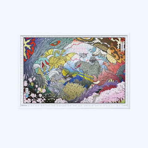 Fuji Monster Battle Jigsaw Puzzle