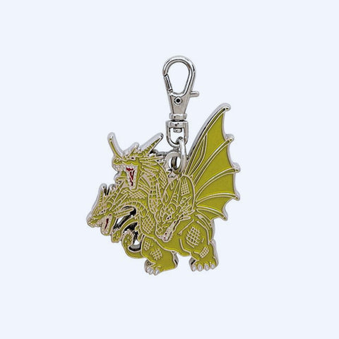 Godzilla Battle Line King Ghidorah Metal Charm