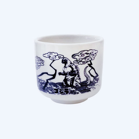 Godzilla Rough Waves Sake Cup