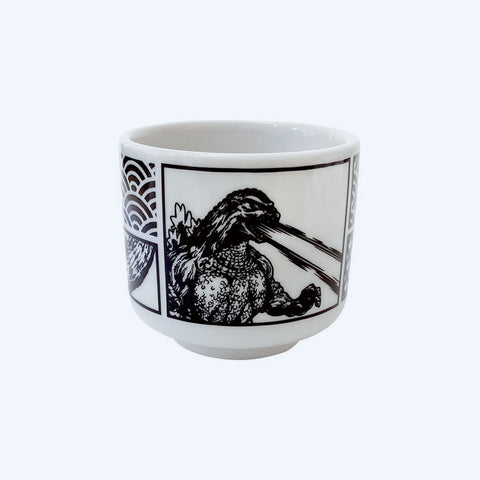 Godzilla Black Sake Cup