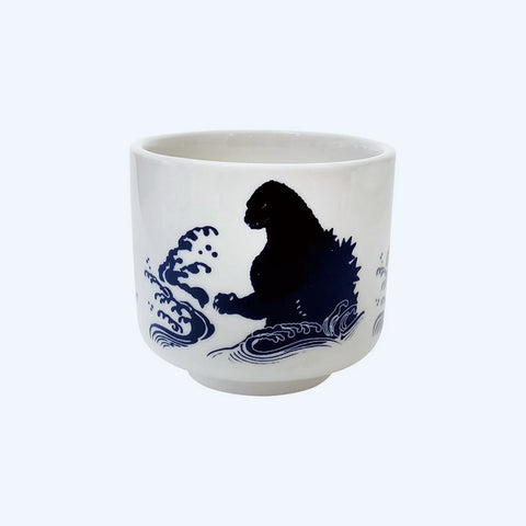 Godzilla Splashing Waves Sake Cup