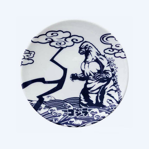 Godzilla Blue Waves Mini Plate