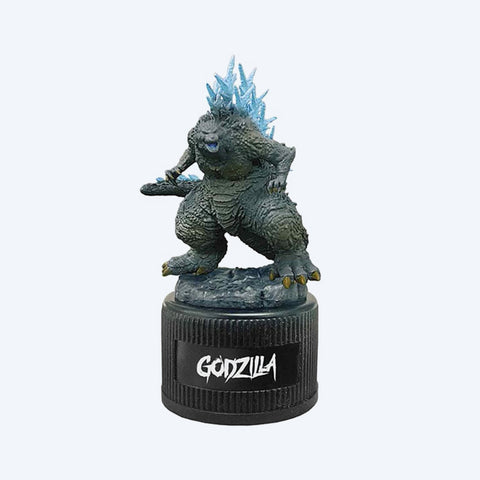 Godzilla Bottle Cap Figure Set