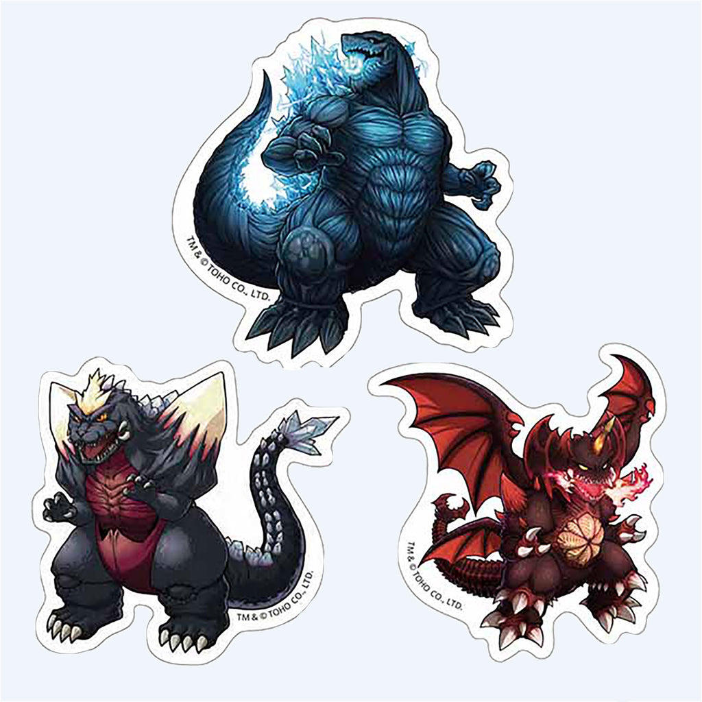 Chibi Godzilla Sticker Godzilla Sticker Set BF