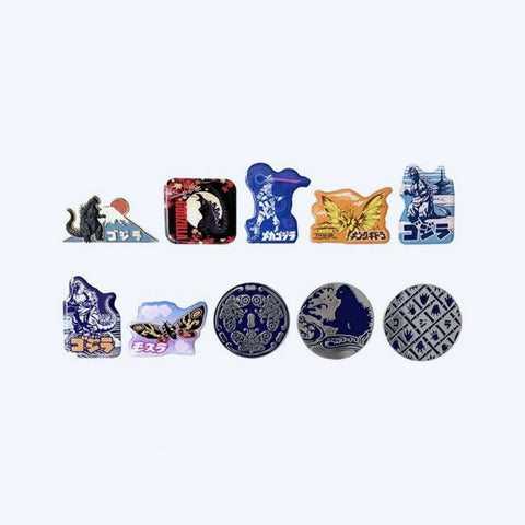 Godzilla Art Series Blind Pins