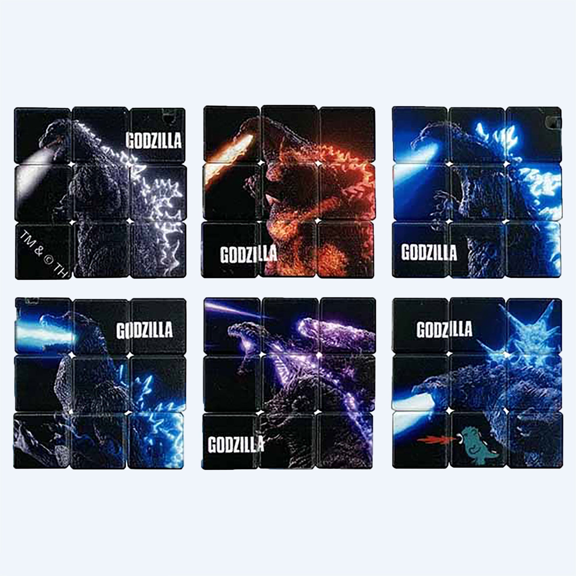 Godzilla Puzzle Cube Keyholder (AS)