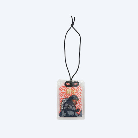 Godzilla (1989) omamori keychain
