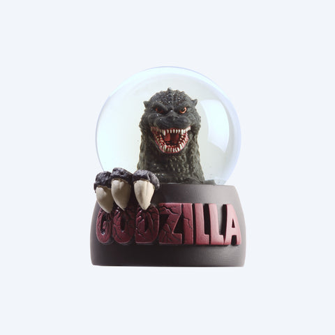 Godzilla Head Snow Globe