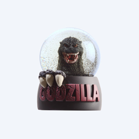 Godzilla Head Snow Globe