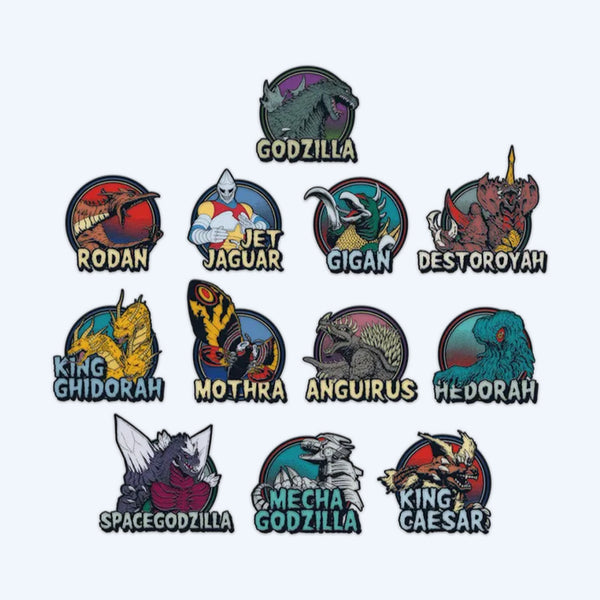 GODZILLA ピンバッジコレクション　新品未開封 Godzilla Monsters Deluxe Enamel Pin Box Set