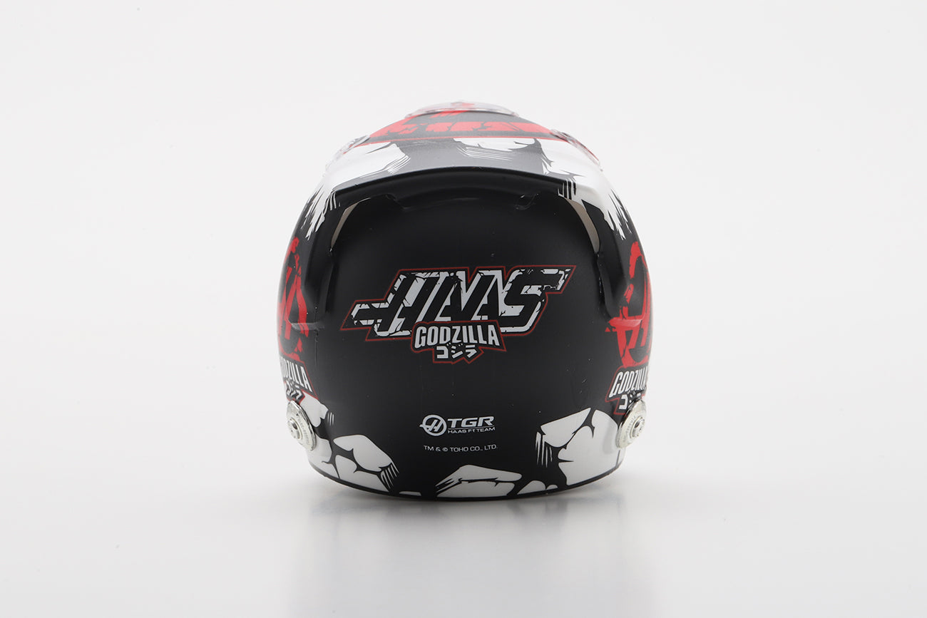 ミニジーラ　アルミパーツ　Minizilla Godzilla x Haas Team Mini Helmet Puts the King of the Monsters on the