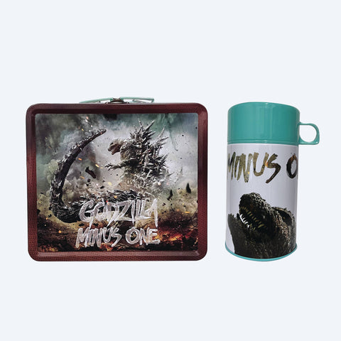Tin Titans Godzilla Minus One PX Lunch Box with Beverage Container