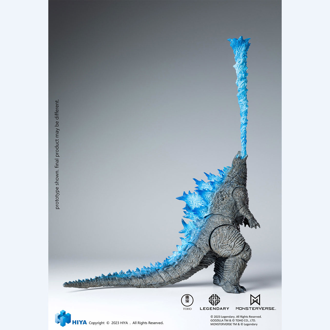 HIYA Godzilla vs. Kong Heat Ray Godzilla Translucent PX Figure