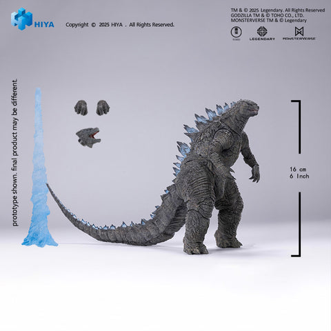 HIYA EXQ Basic Godzilla (2014) Translucent Figure