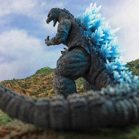 HIYA Godzilla vs King Ghidorah Exquisite Basic Heat Ray Godzilla Hokkaido Action Figure