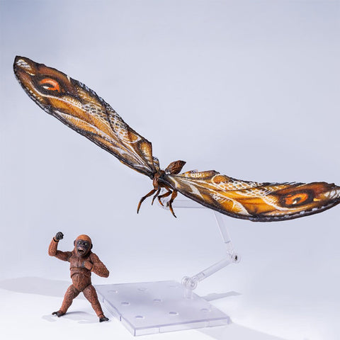 HIYA Exquisite Basic Series None Scale 14 Inch Godzilla x Kong The New Empire Mothra Premium Set Action Figure