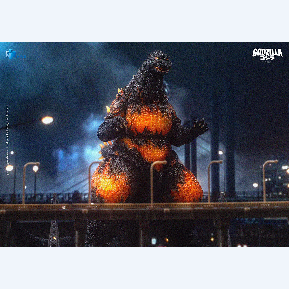 HIYA Exq Basic Ser Godzilla vs Destoroyah 1995 Burning Godzilla 7