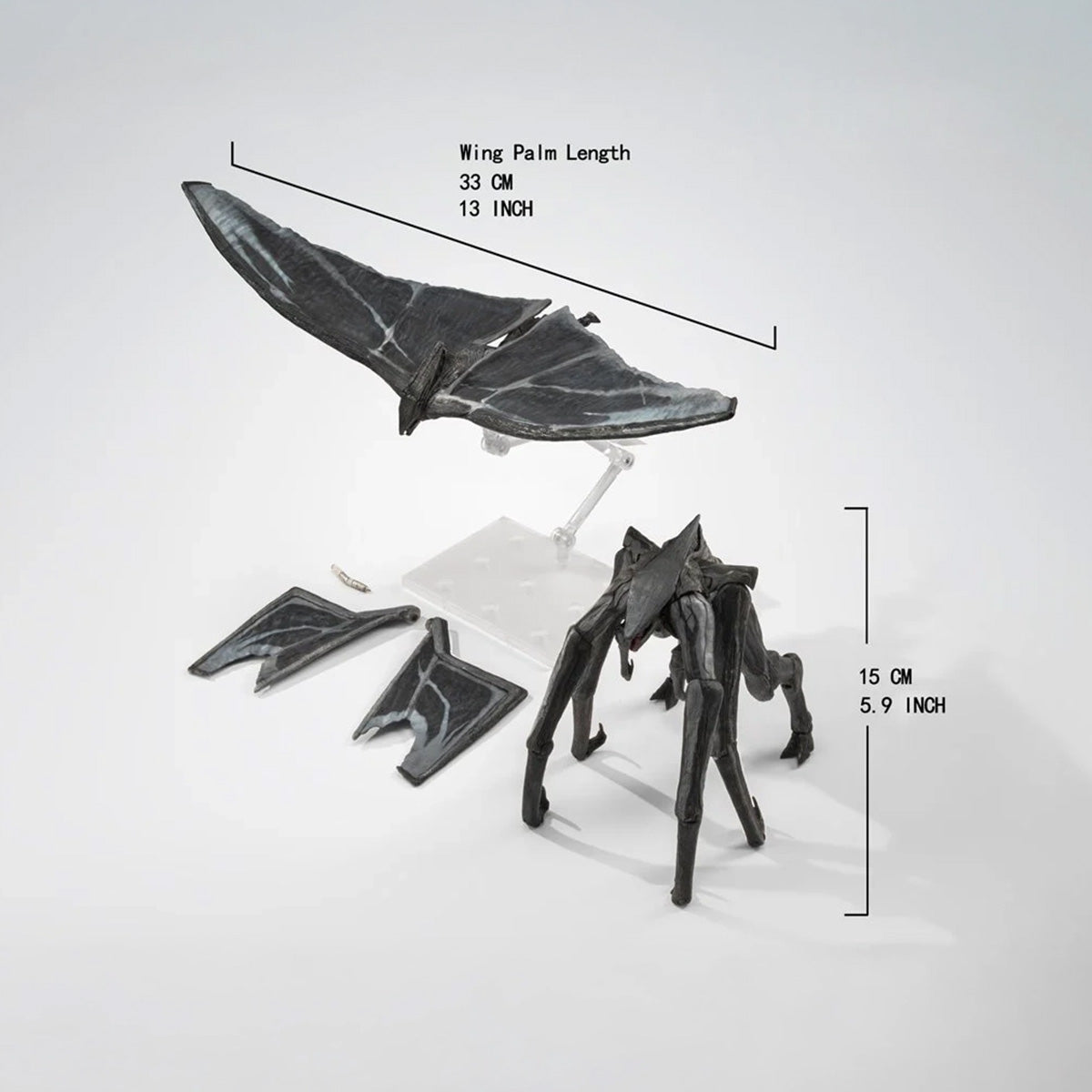 ハイヤトイズ　MUTO Female Muto (HIYA Toys Exquisite, Godzilla King of Monsters)| Bitz
