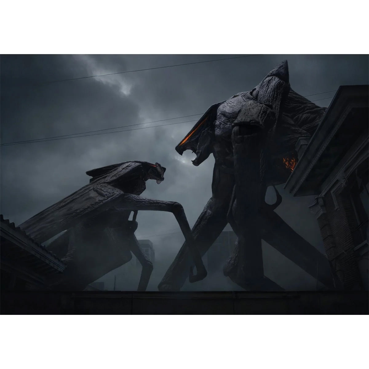 HIYA Godzilla 2014 Muto Male and Female EXQ Basic Series 6