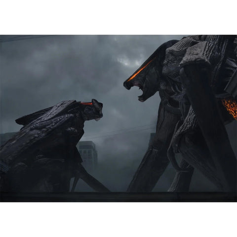 HIYA Godzilla 2014 Muto Male and Female EXQ Basic Series 6