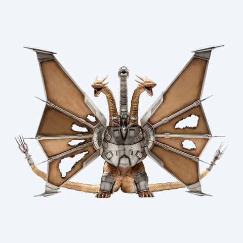 HIYA Mechanical King Ghidorah Battle Damaged Exquisite Basic Series Fig