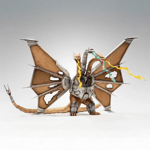 HIYA Mechanical King Ghidorah Battle Damaged Exquisite Basic Series Fig