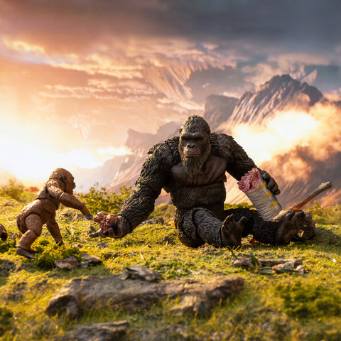 HIYA EXQ Basic Series Godzilla x Kong The New Empire Kong & Suko Set