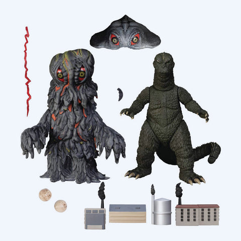 5 Points XL Godzilla vs Hedorah (1971) Three Figure Boxed Set