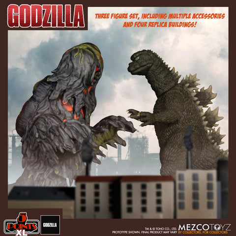 5 Points XL Godzilla vs Hedorah (1971) Three Figure Boxed Set