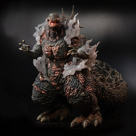 Godzilla Minus One Heat Ray Scorched Version with Smoke Effects 