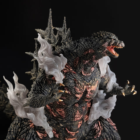 Godzilla Minus One Heat Ray Scorched Version with Smoke Effects 