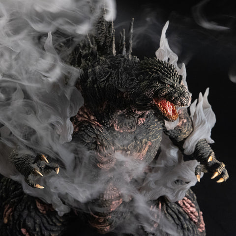 Godzilla Minus One Heat Ray Scorched Version with Smoke Effects 