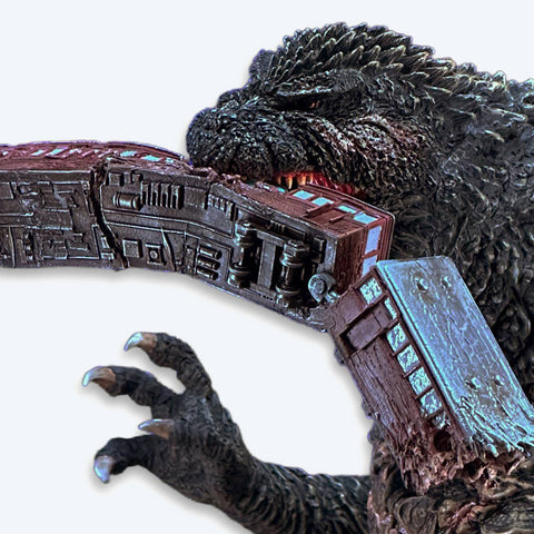 Godzilla Minus One Alpha Kaiju Series Ginza Attack Train Biter Ver.