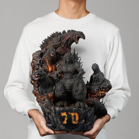 Godzilla's 70th Anniversary: The 5 Legacies Full Color