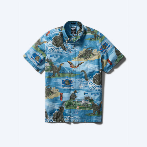 Reyn Spooner Los Angeles Dodgers Godzilla Aloha Shirt