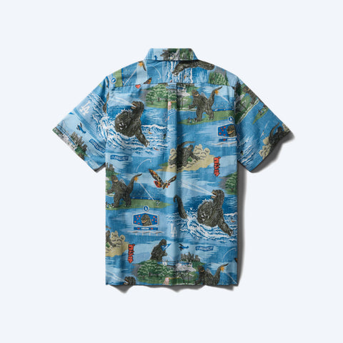 Reyn Spooner Los Angeles Dodgers Godzilla Aloha Shirt